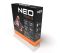 Прожектор на батарейках Neo Tools, треугольный, ААх4, 22x220x45мм, 800лм, 10Вт, 3 функции освещения, белый/красный свет.