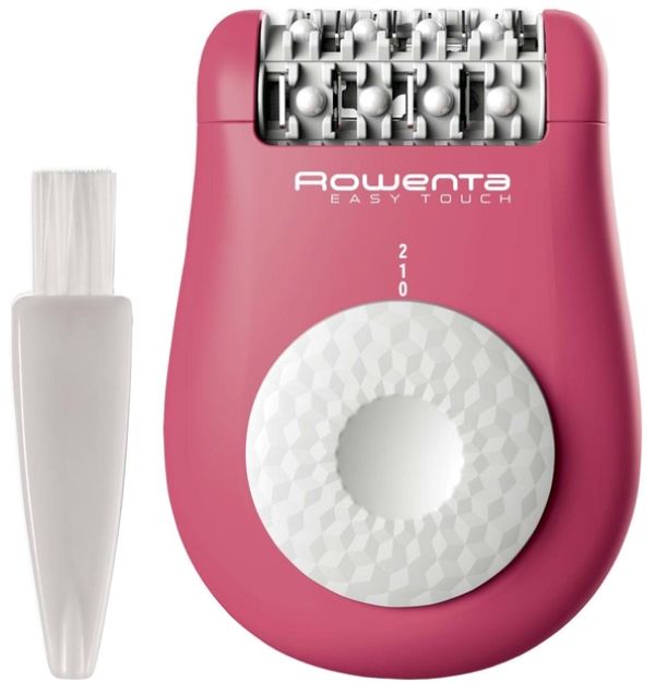 Епілятор Rowenta Easy Touch пінцетний, від мережі, пінцет.-24, сух., рожевий