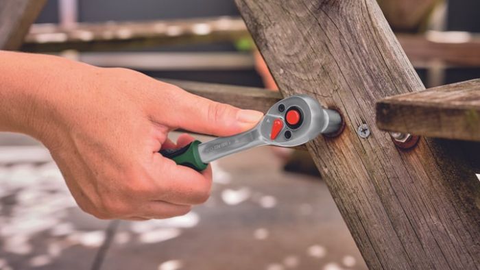 Ключ-трещотка Bosch, 1/4", 72 зубцов