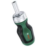 Викрутка Bosch з тріскачкою, 6 насадок (PZ,PH,SL,TX,HEX), руків'я TPR , 111мм, сталь CrV