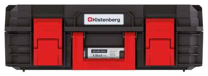 Ящик-органайзер для інструментів Kistenberg X Block PRO, 21", 6 контейнерів, 54.6х38х19.4см, пластик