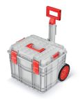 Ящик модульный для инструмента Kistenberg C Block PRO, на колесиках, телескопическая ручка, 18", 45*38*38см, пластик