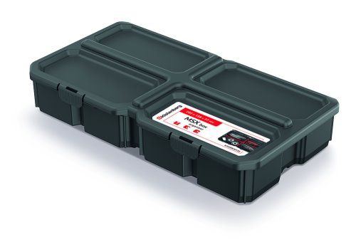 Органайзер Kistenberg MSX Box, 3 перегородки, 11", 28.5х15.8х5.7см, пластик
