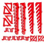 Гачкі для підвісної панелі  , набір 20од, 20х32см, пластик Kistenberg KBH20