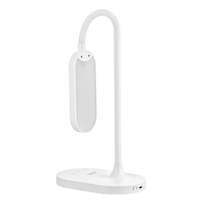 Лампа настольная с аккумулятором 2E 9Вт 3000K 4000K 5700K 2200мАг USB-С белый