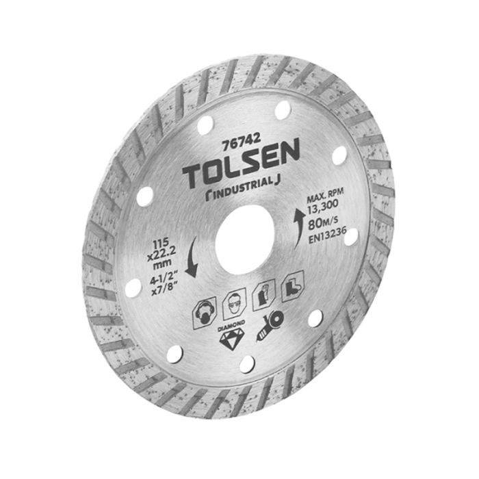 Диск алмазный Tolsen, универсальный, 230х22.2мм