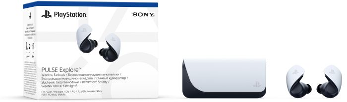 Гарнітура PlayStation PULSE Explore, WL, White