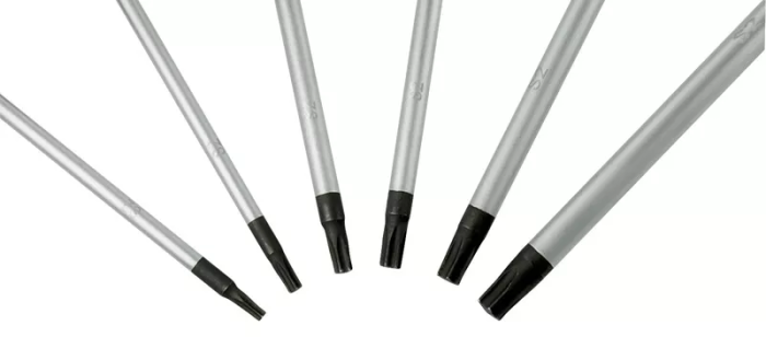 Викрутка Bosch Professional набір 6шт, SL 4.5, 5.5, 6.5, PH1, PH2