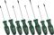 Викрутка Bosch набір 8шт, SL 4, 6.5мм, PH1х100мм, PH2х125мм, PZ1х100мм, PZ2х125мм, Т20х100, Т25х100