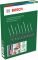 Викрутка Bosch набір 8шт, SL 4, 6.5мм, PH1х100мм, PH2х125мм, PZ1х100мм, PZ2х125мм, Т20х100, Т25х100