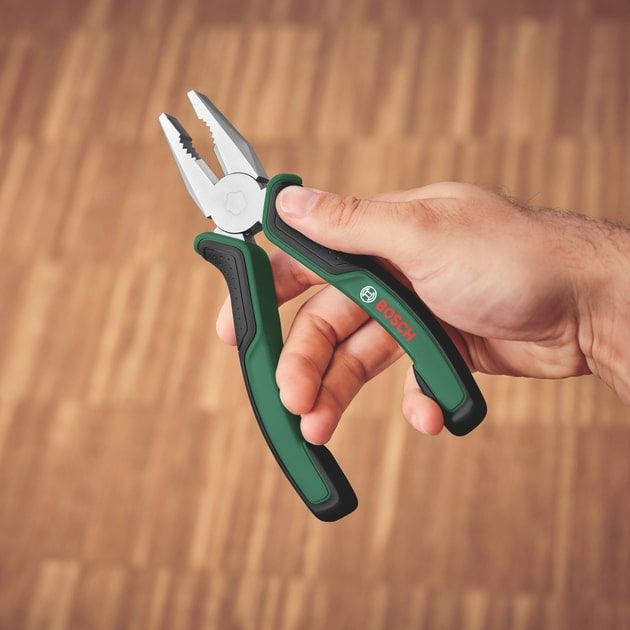 Плоскогубці Bosch набір 2шт, комбіновані, подовжені