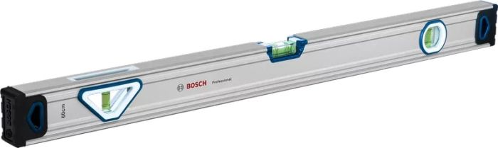 Уровень Bosch, 60см, 3 капсулы, алюминиевый корпус