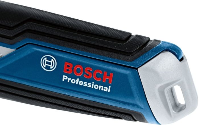 Нож складной Bosch, трапециевидное лезвие, корпус пластик, 253мм