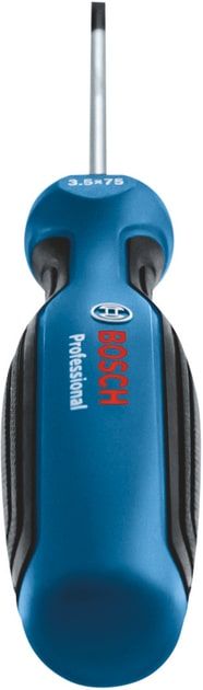 Отвертка Bosch плоская, прецизионная, SL3.5x75мм