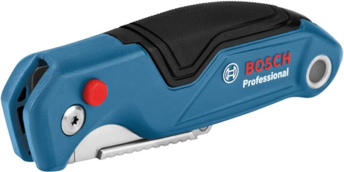 Ніж будівельний Bosch Professional складний трапецієподібний корпус пластик, сегментований корпус пластик, набір 2шт