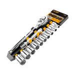 Набор торцевых головок Tolsen, 1/2", 12шт, CrV