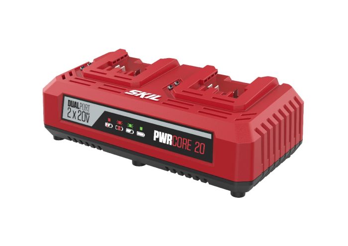 Зарядний пристрій SKIL 3128 AA 20В 2.4А двопортовий 0.9кг
