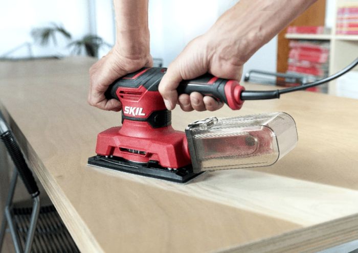 Шлифмашина вибрационная сетевая SKIL 7362 AA 280Вт платформа 92х185 14000-26000кол·мин 1.6кг