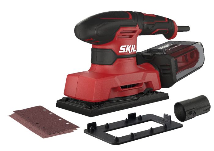 Шлифмашина вибрационная сетевая SKIL 7362 AA 280Вт платформа 92х185 14000-26000кол·мин 1.6кг