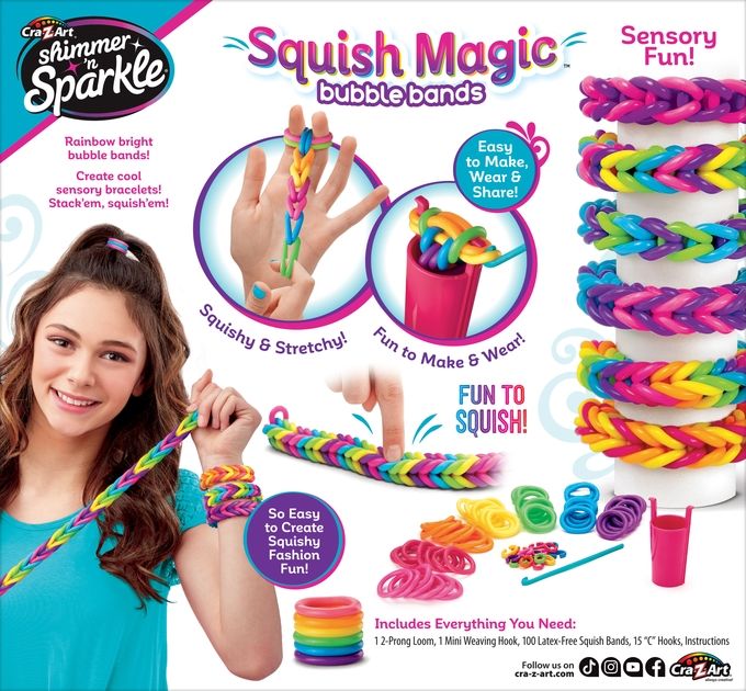 Набор для изготовления браслетов Cra-Z-Art Squish Magic Bubble Bands