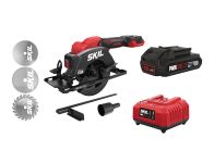 Пила дисковая аккумуляторная SKIL 3540 CA Compact 20В 1х2.5А·час 120мм 1.8кг