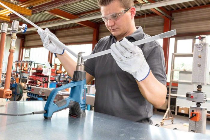 Фен строительный Bosch Professional GHG 23-66 2300Вт 650°C 150-500л·мин 0.66кг