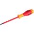 Викрутка Tolsen Premium плоска, діелектрична, 4х0.8х100мм