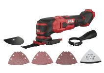 Многофункциональный инструмент аккумуляторный реноватор SKIL 3620 CA 20В 11000-16000об·мин угол колебаний 1.8° 1кг без АКБ и ЗУ