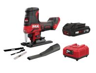 Лобзик аккумуляторный SKIL 3440 CA Compact бесщеточный 20В 1х2.5А·час 3500об/мин ход 23мм 1.5кг