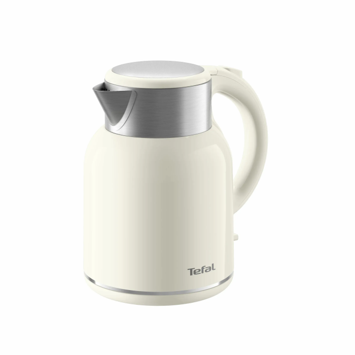 Электрочайник Tefal Thermo Protect XL, 1.9л, пластик, нерж. сталь, бежевый