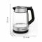 Электрочайник Tefal Glass Kettle 1.7л, стекло, с подсветкой, серебристо-черный