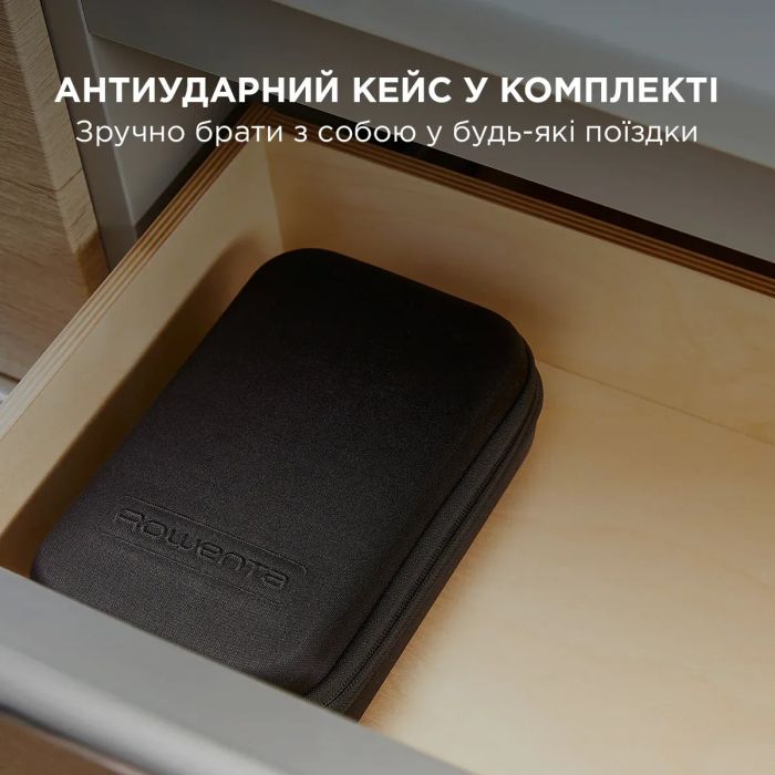 Триммер Rowenta Forever Sharp Ultimate для бороды и усов, акум., насадок-10, 120 мин. работы, дисплей, сталь, синий