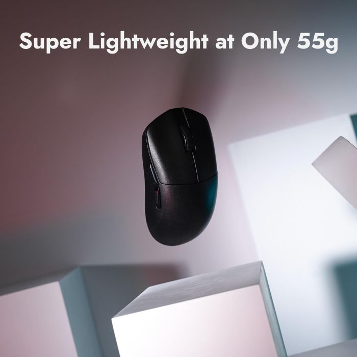 Мышь Lemokey G1 USB-A/USB-C/WL/BT, 8K, черный