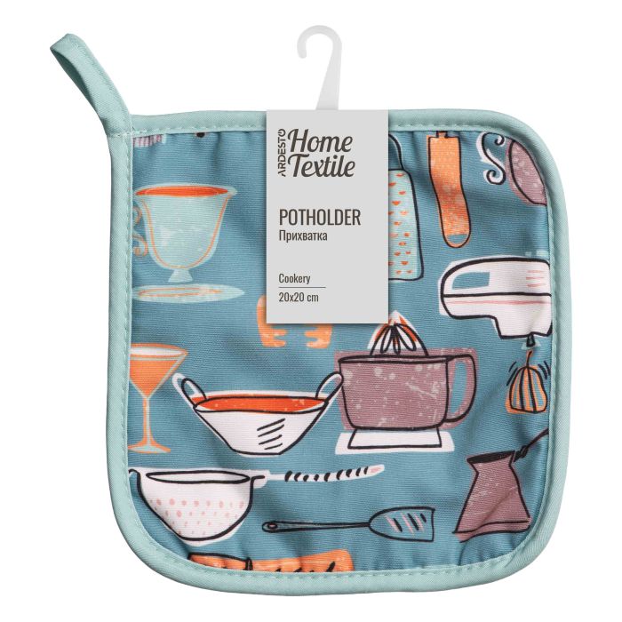 Ardesto Potholder Cookery 20х20см, 90% полиэстер, 10% хлопок