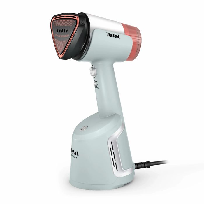 Отпариватель Tefal компактный AeroSteam, 1400Вт, 100мл, постоянный пар - 20гр, светло-зеленый