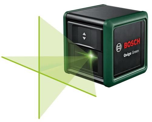 Нівелір лазерний Bosch Quigo Green, точність ± 0.8мм/м, 12м, зелений, 0.27кг