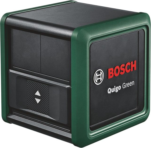 Нівелір лазерний Bosch Quigo Green, точність ± 0.8мм/м, 12м, зелений, 0.27кг