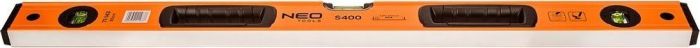 Уровень Neo Tools S 400 алюминиевый, 80 см, 3 капсулы, 2 отверстия для рук