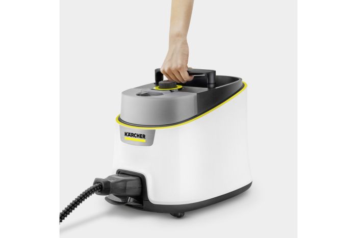 Пароочиститель Karcher SC 4 Deluxe Iron, 2200Вт, 1300мл, 4Бар, утюг, швабра, белый