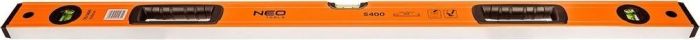 Уровень Neo Tools S 400 алюминиевый, 100 см, 3 капсулы, 2 отверстия для рук