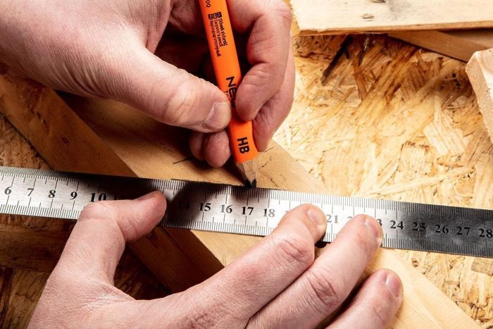 Линейка Neo Tools, нержавеющая сталь, 1м