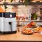 Мультипіч Tefal EasyFry&Grill, 1550Вт, чаша-4.2л, механічне керув., від 80°C до 200°C, пластик, чорний-світло-сірий