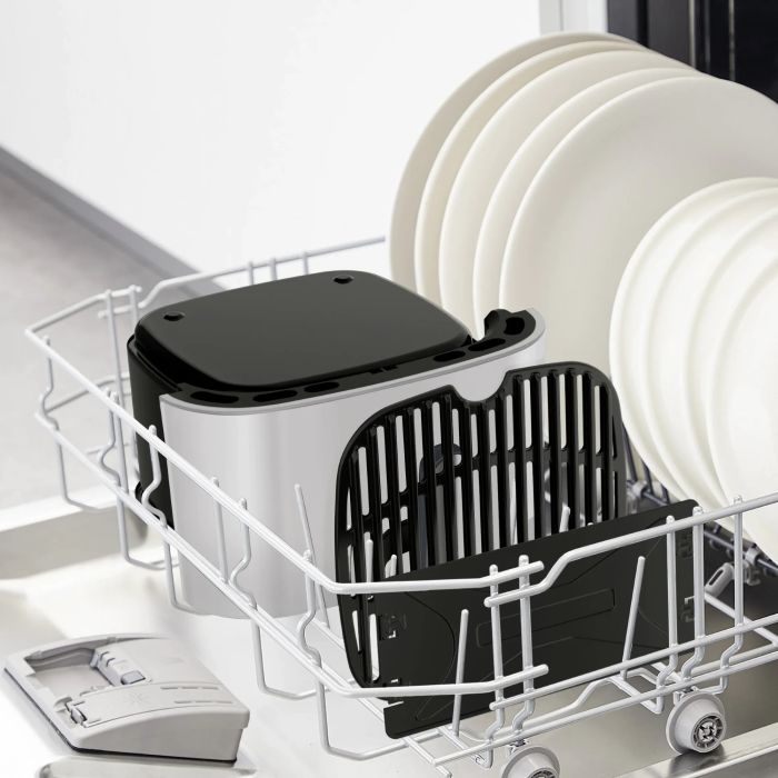 Мультипіч Tefal EasyFry&Grill, 1550Вт, чаша-4.2л, механічне керув., від 80°C до 200°C, пластик, чорний-світло-сірий