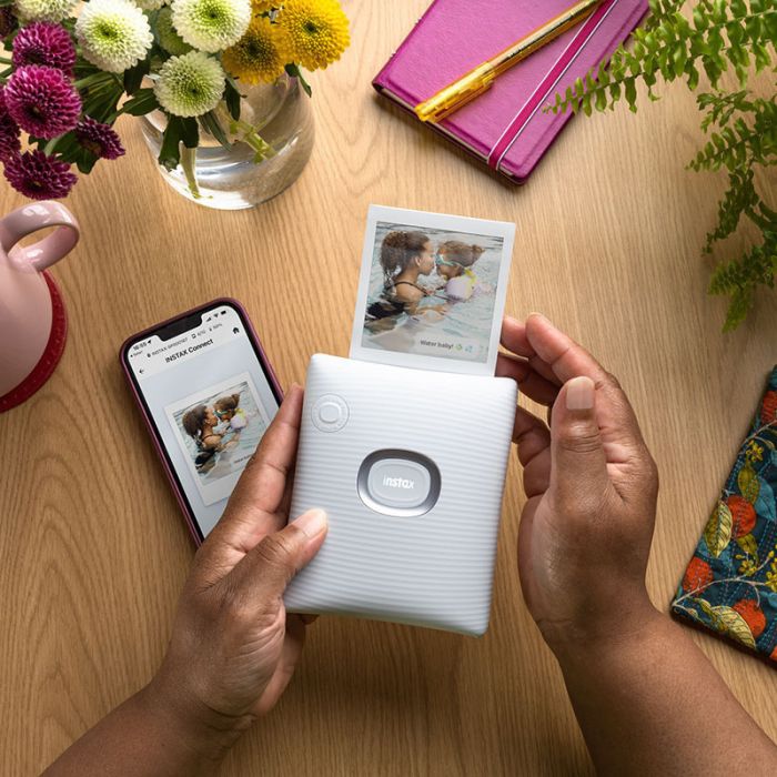 Фотопринтер Fujifilm INSTAX SQ Link White