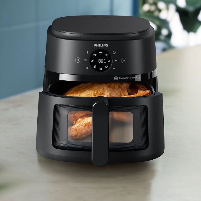 Мультипечь Philips Ovi серии 2000 1500Вт, чаша-6.2л, сенсорное управл., 13 авто. программ, пластик, чорний