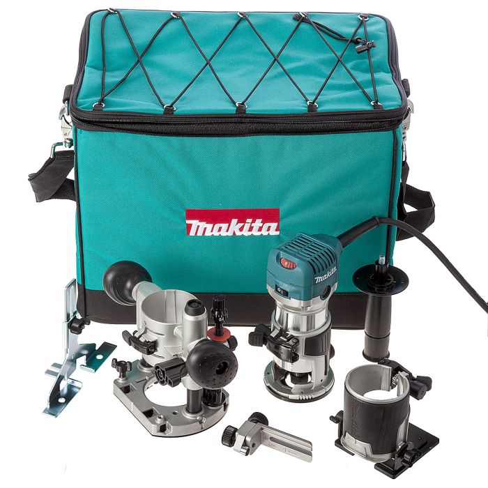 Фрезер  , 710ВТ, цанга 6/8мм, 10000-34000об/мин, 1.8кг Makita RT0702CX2