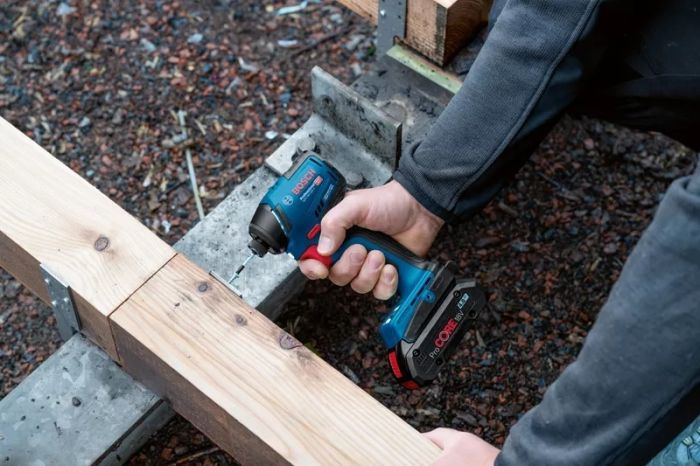 Гвинтоверт ударний акумуляторний Bosch Professional GDR 18V-220 C 18В 2х5А·год 0-3400об/хв 220Нм 1кг Bluetooth