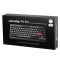 Клавиатура механическая Lemokey  P1 Pro 84Key, Keychron Super Banana, WL/BT/USB-A, QMK/VIA, Hot-Swap, EN/UKR, RGB,  Knob, Carbon Black