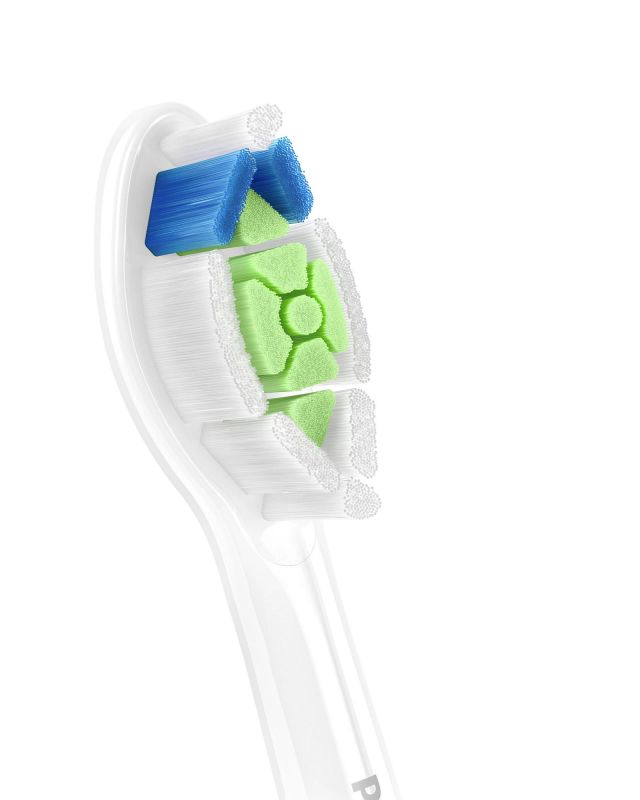 Насадки для звукової зубної щітки  Sonicare  Optimal White Philips HX6064/87