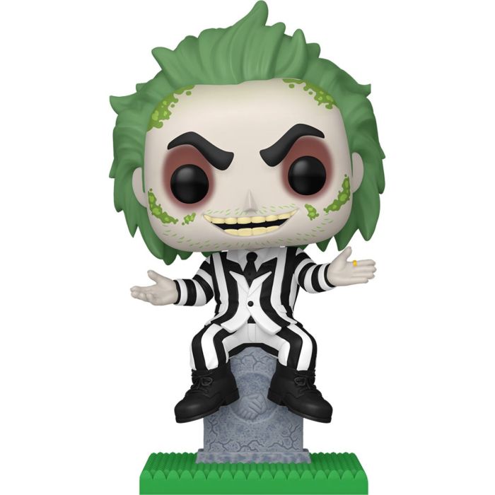 Фигурка Funko POP Plus: Beetlejuice S3 - Beetlejuice w/Tonbstone